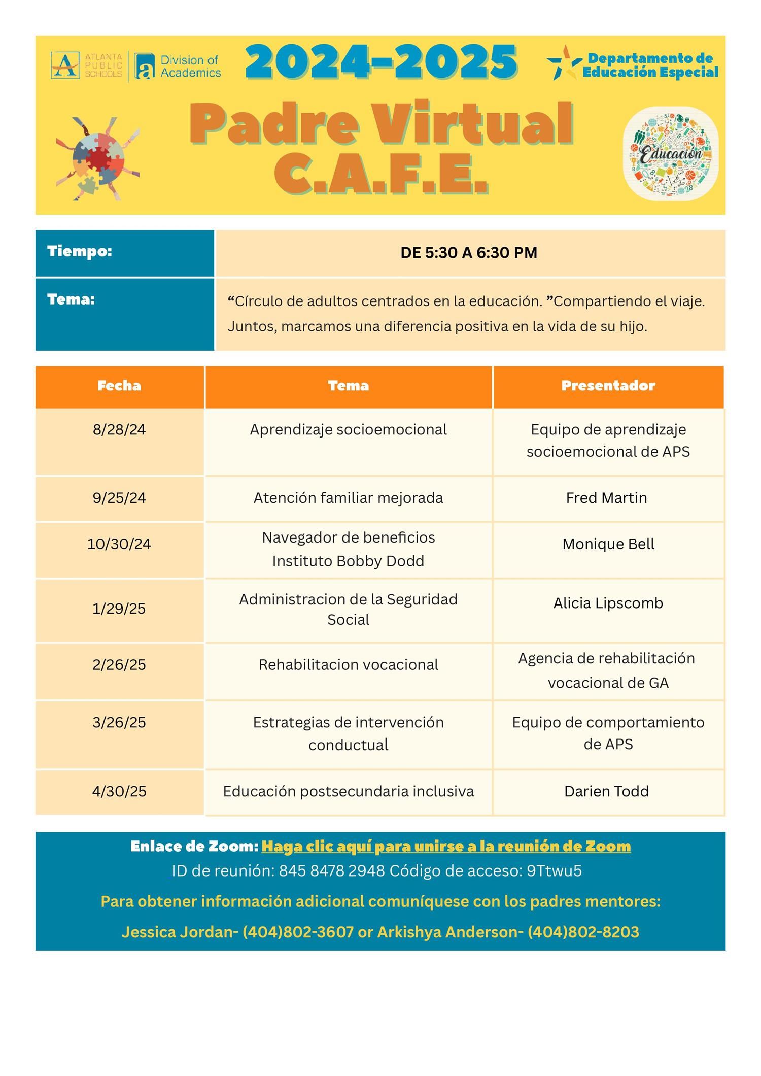  Padre Virtual C.A.F.E
